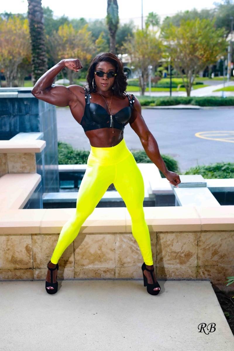 B Flex- Black Muscle Barbie